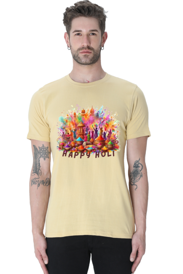 Happy Holi Tshirt for MEN - Image 6