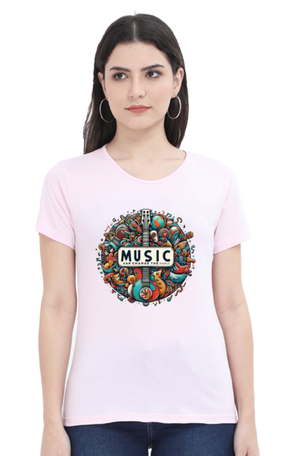 music can change the world Tshirt for WOMAN - Image 5