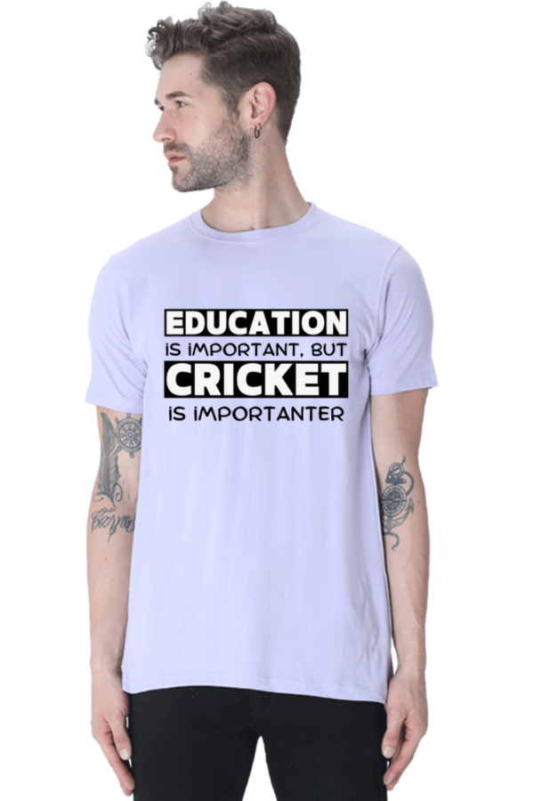 Cricket is importanter Tshirt for MEN - Image 7