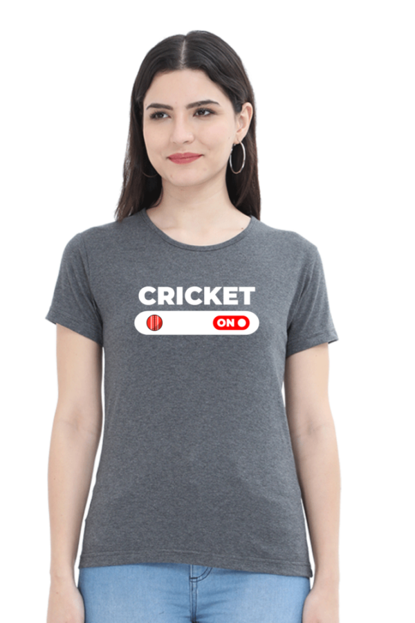 Cricket Mode On Tshirt for WOMAN - Image 6