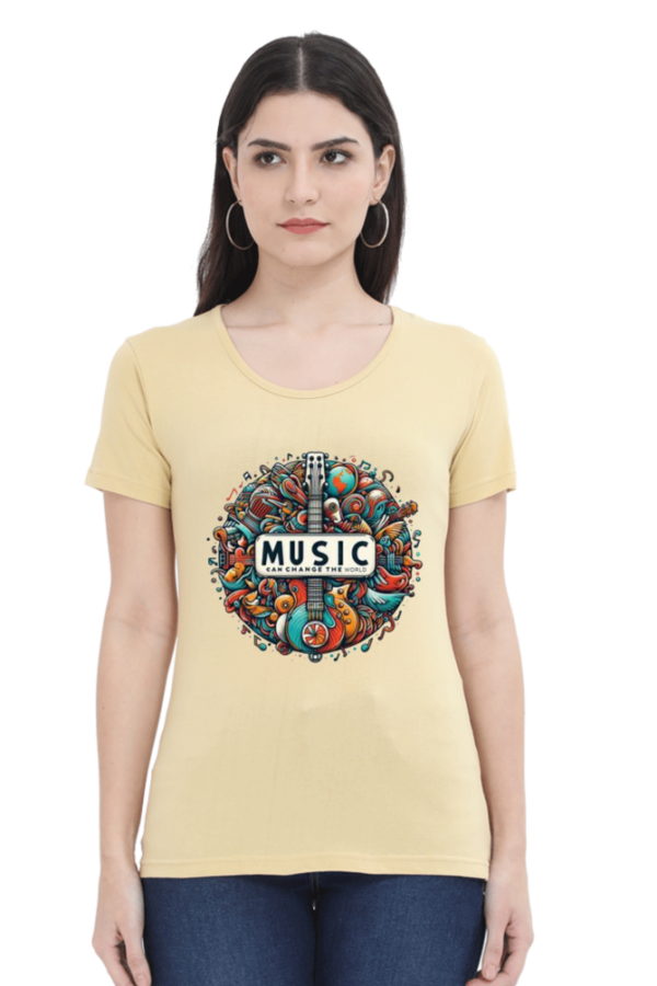 music can change the world Tshirt for WOMAN - Image 6