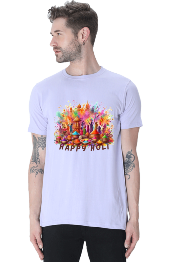 Happy Holi Tshirt for MEN - Image 5