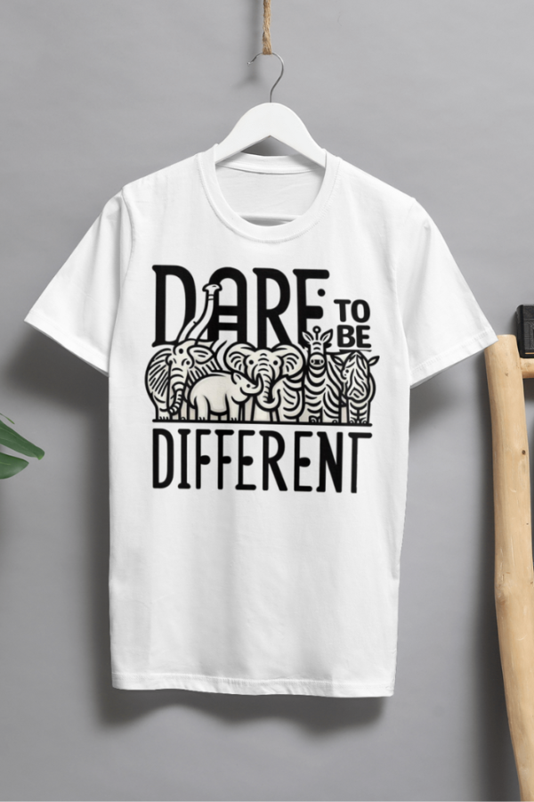 Dare to be different Tshirt for WOMAN - Image 2