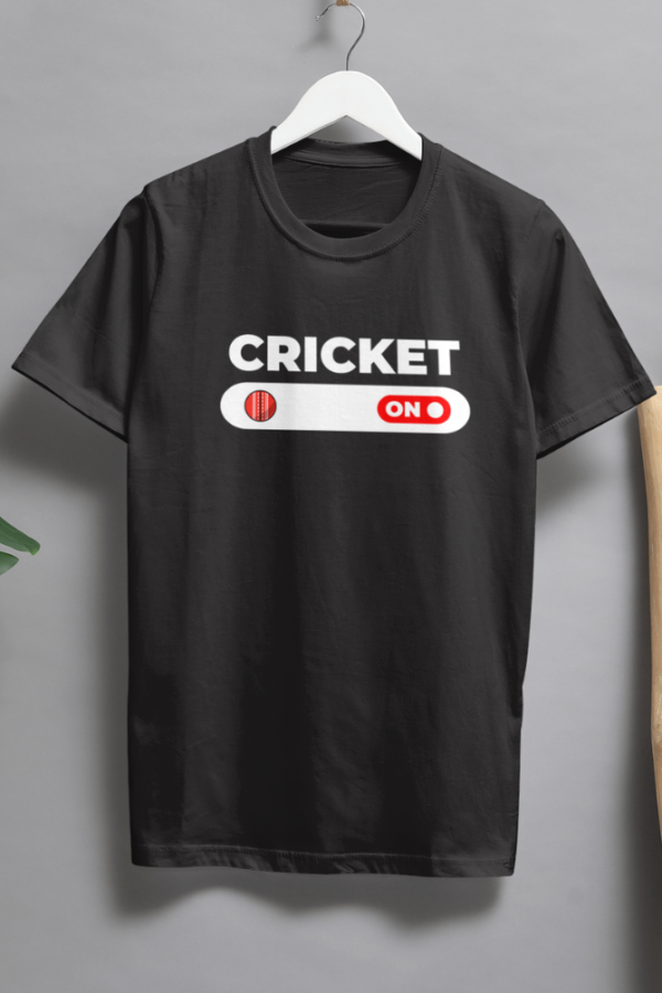 Cricket Mode On Tshirt for WOMAN - Image 2