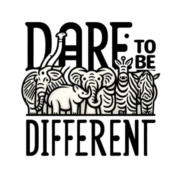 Dare to be different Tshirt for WOMAN