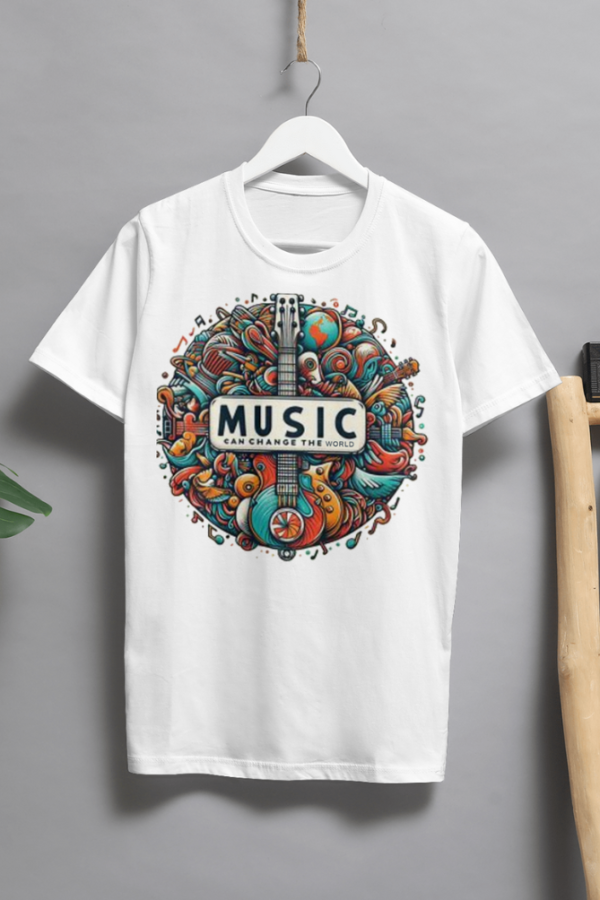 music can change the world Tshirt for WOMAN - Image 2