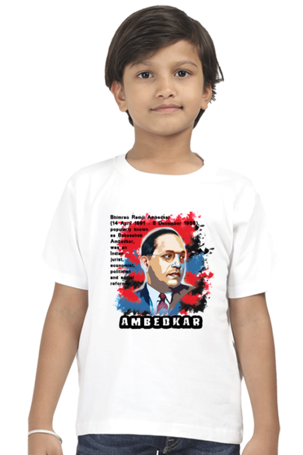 The great Dr Ambedkar Kids Tshirt