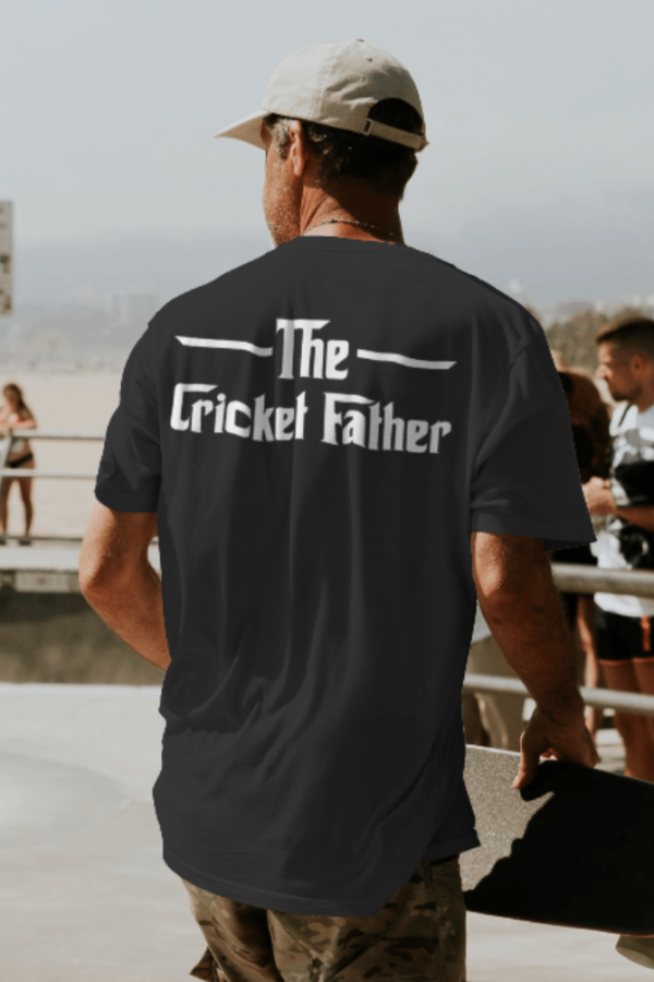 The Cricket Father Oversized Unisex Tshirt - Image 5