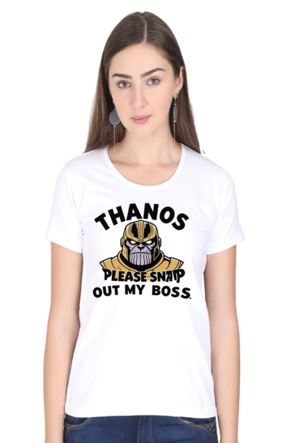 Snap out my boss Tshirt for WOMAN - Image 4