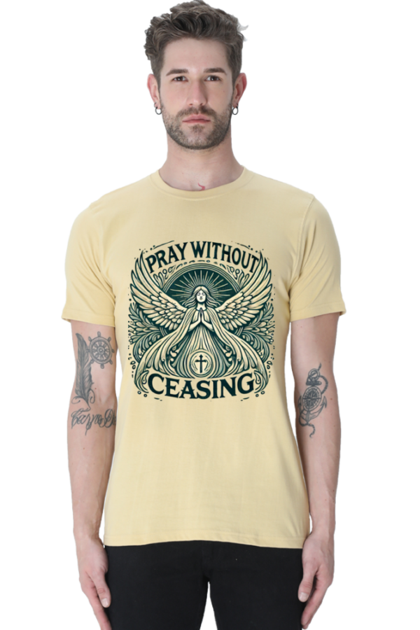 Pray withaout Ceasing Tshirt for MEN - Image 2