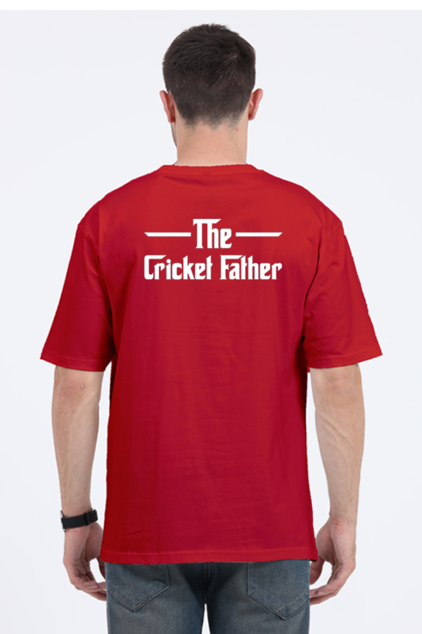The Cricket Father Oversized Unisex Tshirt - Image 2