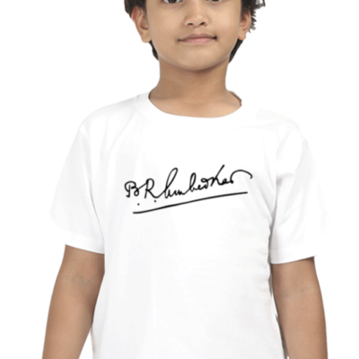 Dr.Aambedkar signature Tshirt for KIDS