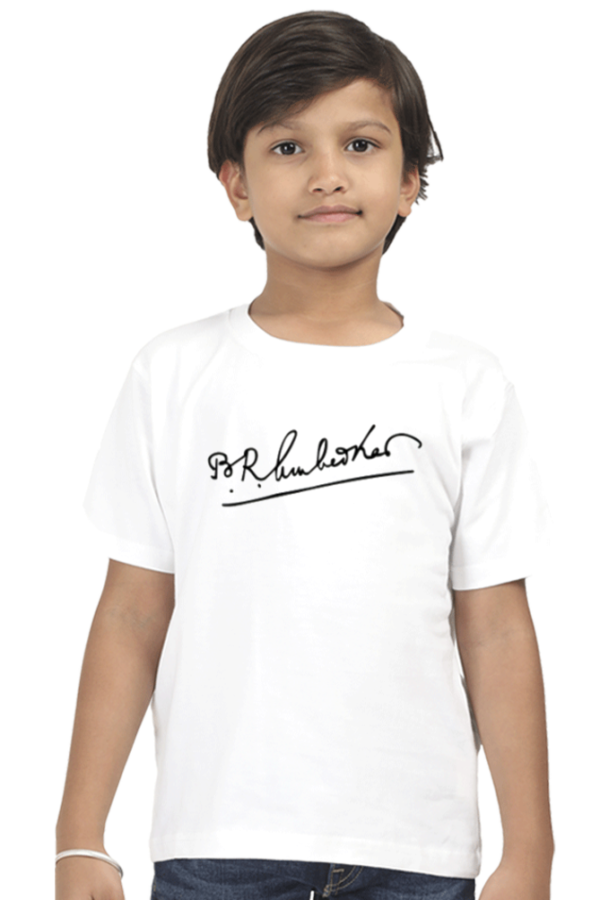Dr.Aambedkar signature Tshirt for KIDS