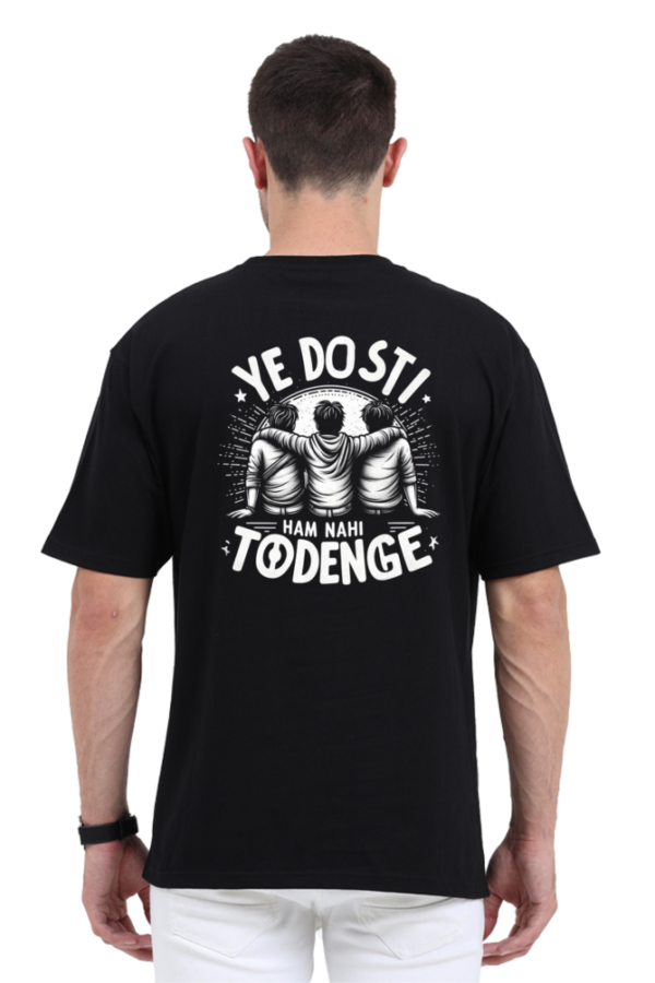 Ye dosti hum nahi todenge UNISEX Oversize Tshirt - Image 4