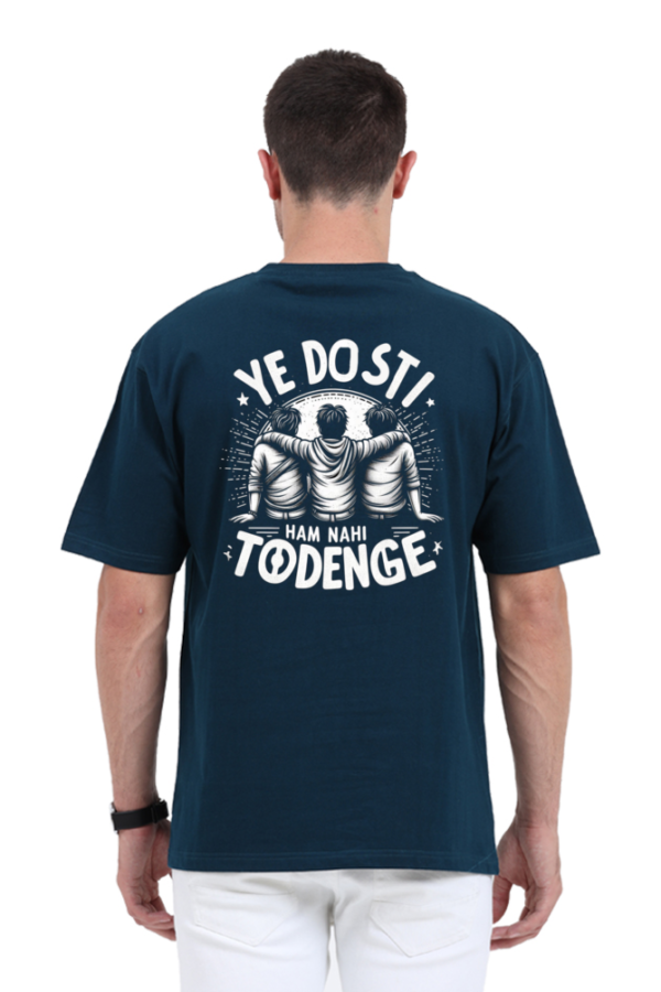 Ye dosti hum nahi todenge UNISEX Oversize Tshirt - Image 5