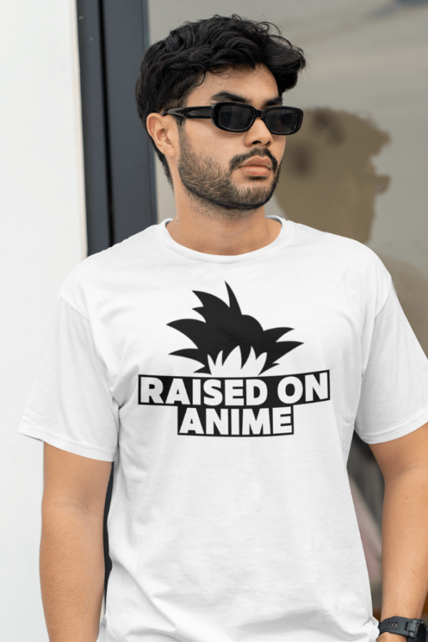 Raised on Anime Tshirt for MEN - Image 2