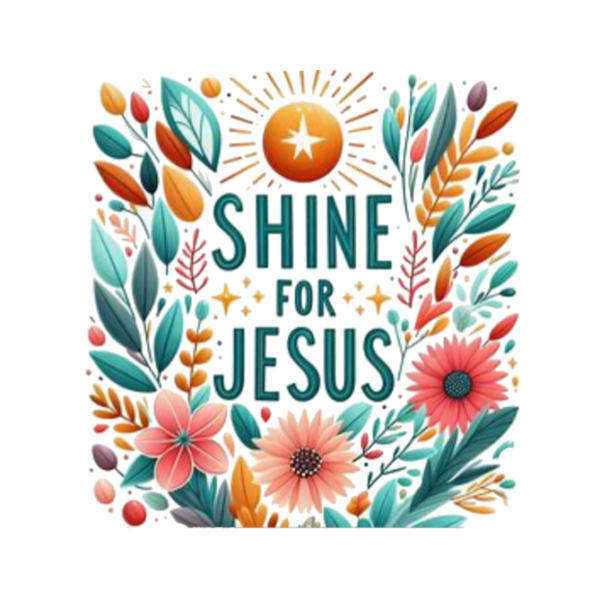 Shine for Jesus Tshirt for MEN