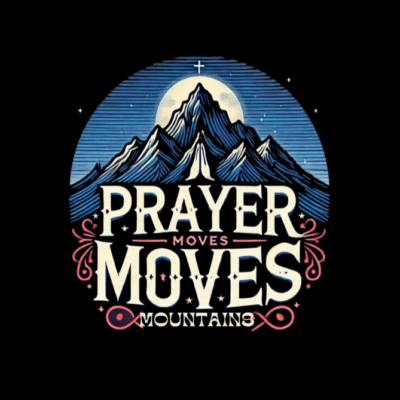 Prayer moves mountains Tshirt for MEN