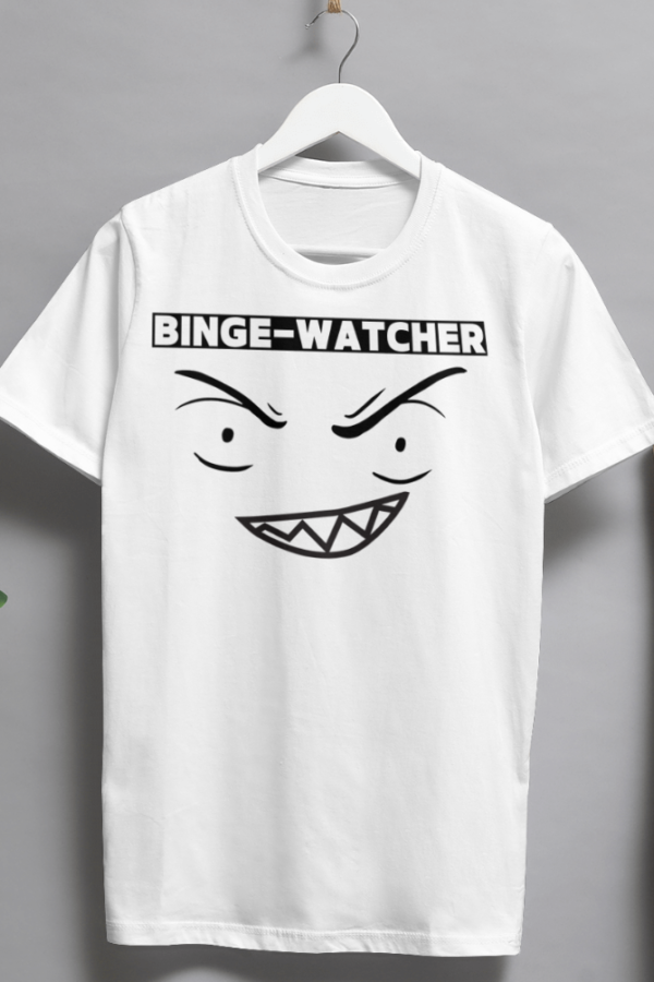 Binge Watcher Tshirt for MEN - Image 4