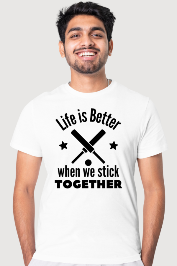 Life is Better When We Stick Together Tshirt for MEN - Image 2