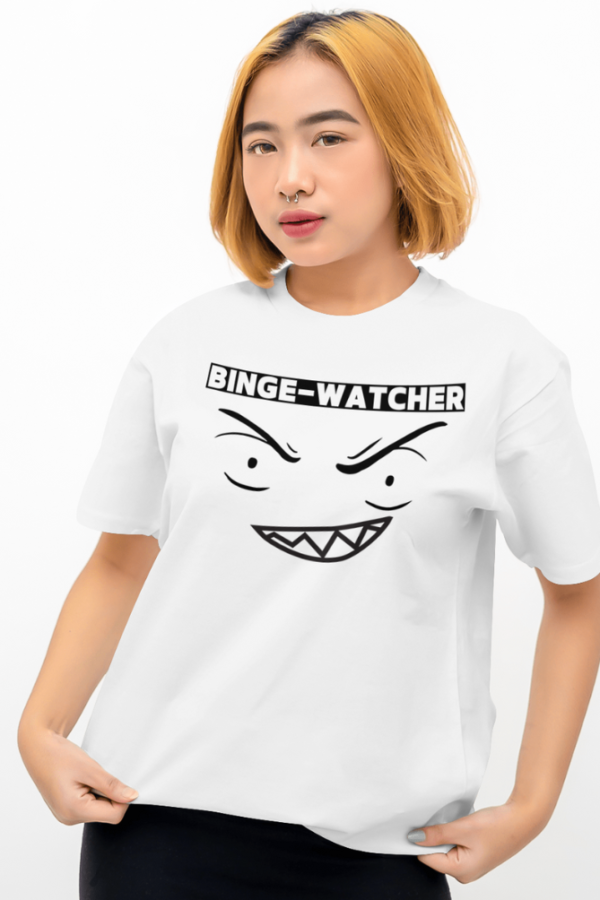 Binge Watcher Tshirt for WOMAN - Image 2