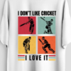 I love Cricket Oversize Tshirt - Image 2