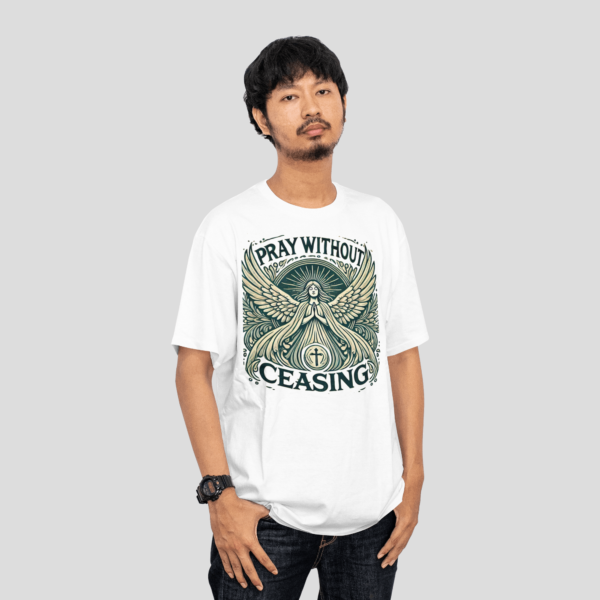 Pray withaout Ceasing Tshirt for MEN - Image 4