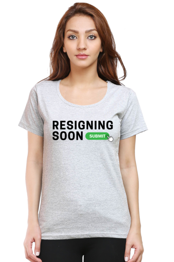 Resigning soon STANDARD Tshirt for WOMAN - Image 4