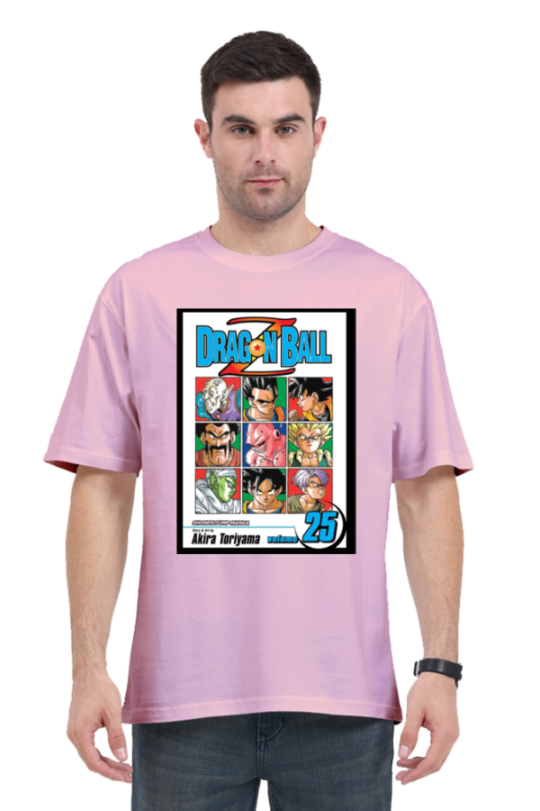 DBZ volume 25 Unisex Oversize Tshirt - Image 4