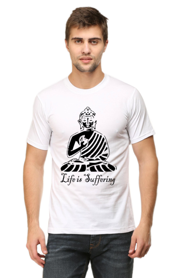 Life is suffering standard Tshirt for MEN - Image 4