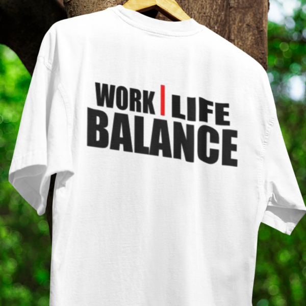 Work life Separate My life STANDARD Tshirt for MEN - Image 2