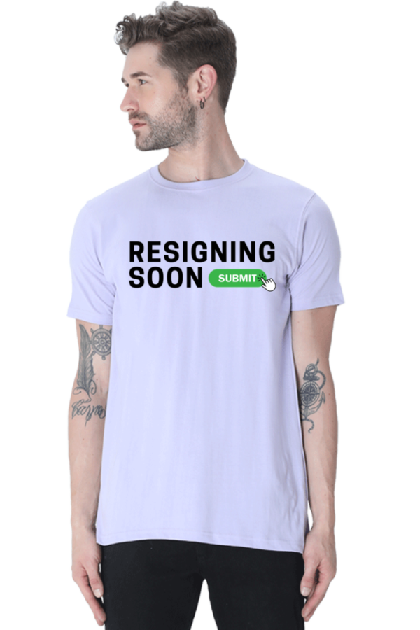 Resigning soon STANDARD Tshirt for MEN - Image 4