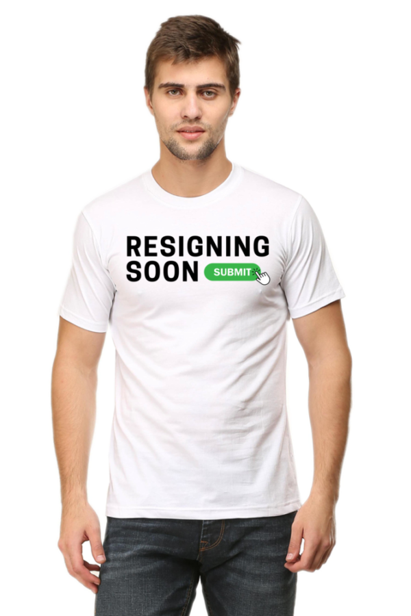 Resigning soon STANDARD Tshirt for MEN - Image 3
