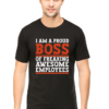 Proud Boss Of Awesome Employees standard Tshirt for MEN - Image 4