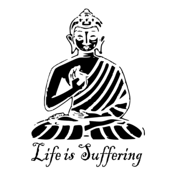 Life is suffering standard Tshirt for MEN