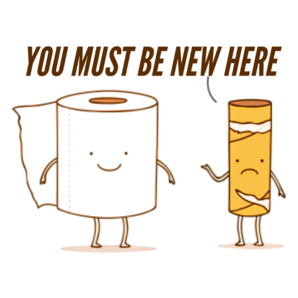 You must be new here UNISEX POLO Tshirt