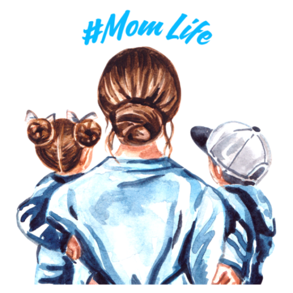 MOM LIFE classic Tshirt for WOMAN