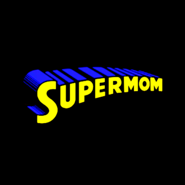 SUPER MOM standard Tshirt for WOMAN
