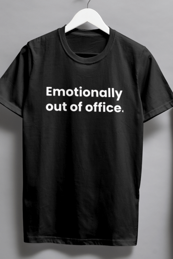 Emotionally out of office standard Tshirt for MEN - Image 2