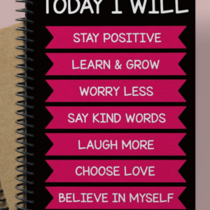 Today is my day notebook for kids
