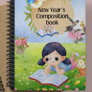 New Years Composition book for kids