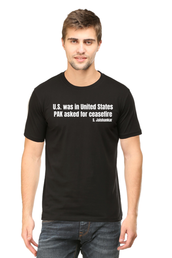 PAK asked for ceasefire Tshirt for MEN - Image 4