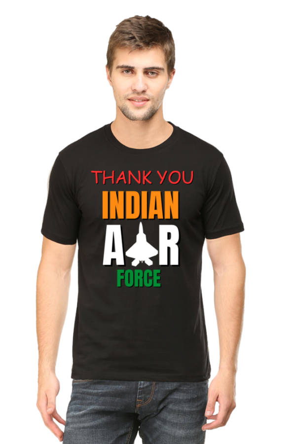 Thank you Indian Air Force Tshirt for MEN - Image 4