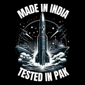 Made In India Tested In PAK Tshirt for MEN