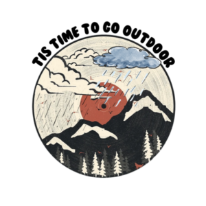 Tis time to go outdoor Tshirt for MEN