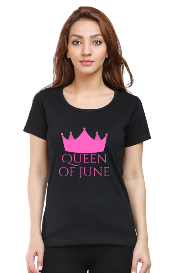 birthday gift tshirt for woman born in june
