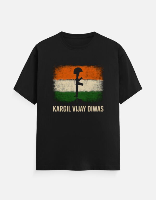 Kargil Vijay Diwas Nations Pride T-Shirt for MEN - Image 2