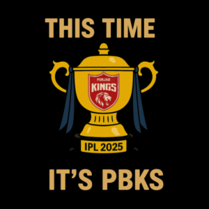 This time it is Punjab Kings Tshirt for MEN