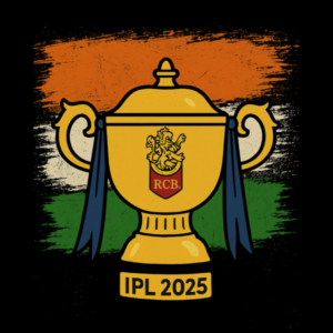 RCB 2025 Tshirt for MEN