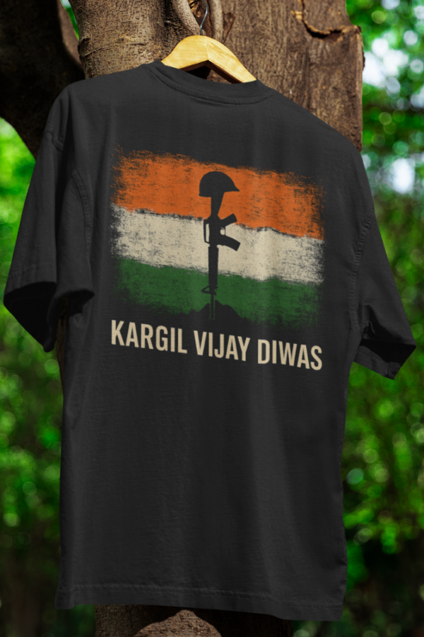 Kargil Vijay Diwas Nations Pride T-Shirt for MEN - Image 3